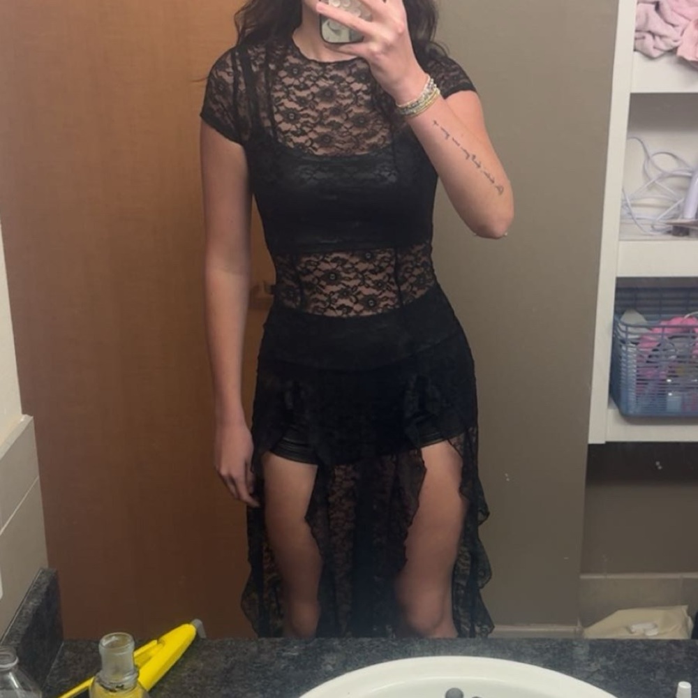 Lace cover up